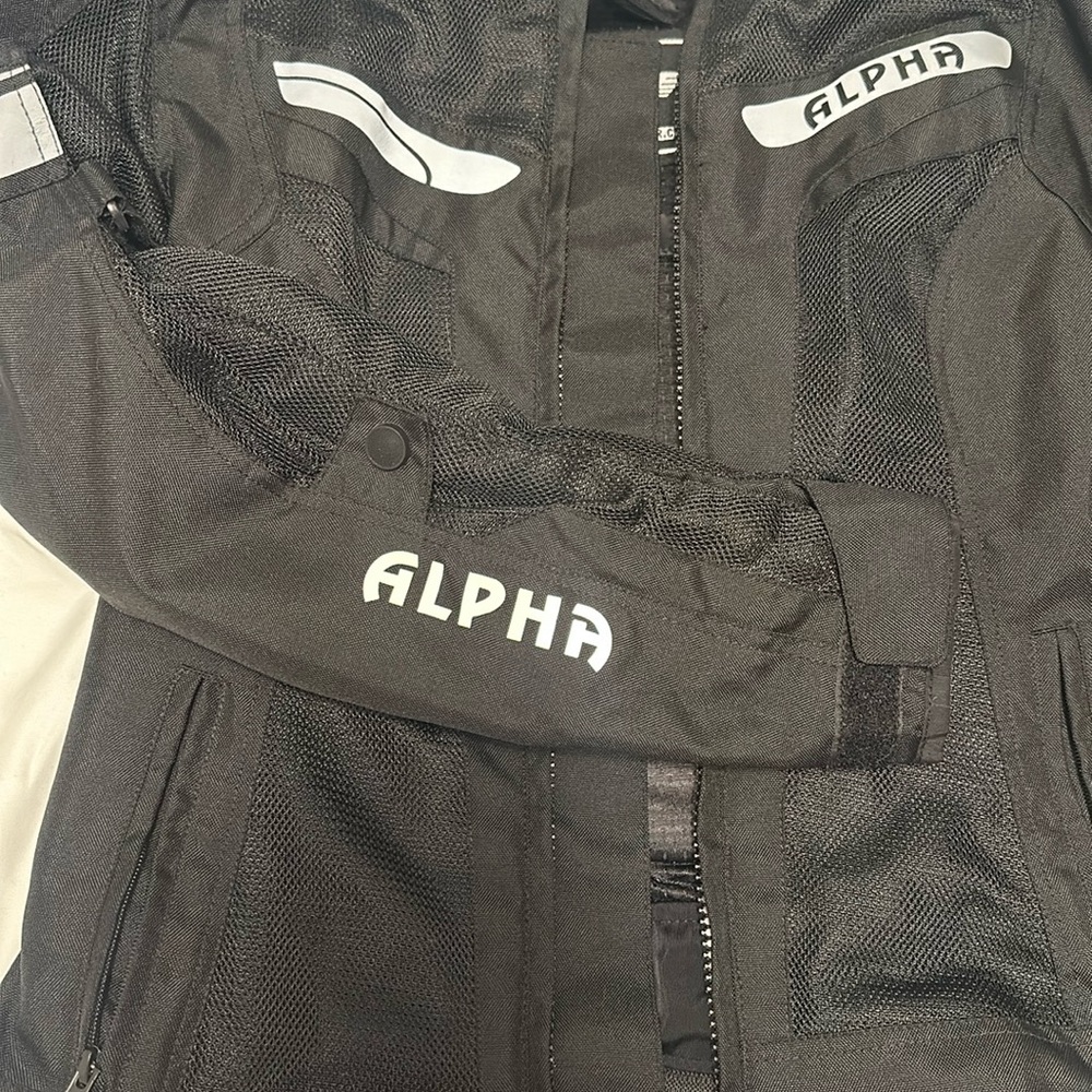Alpha cycle gear motorcycle jacket